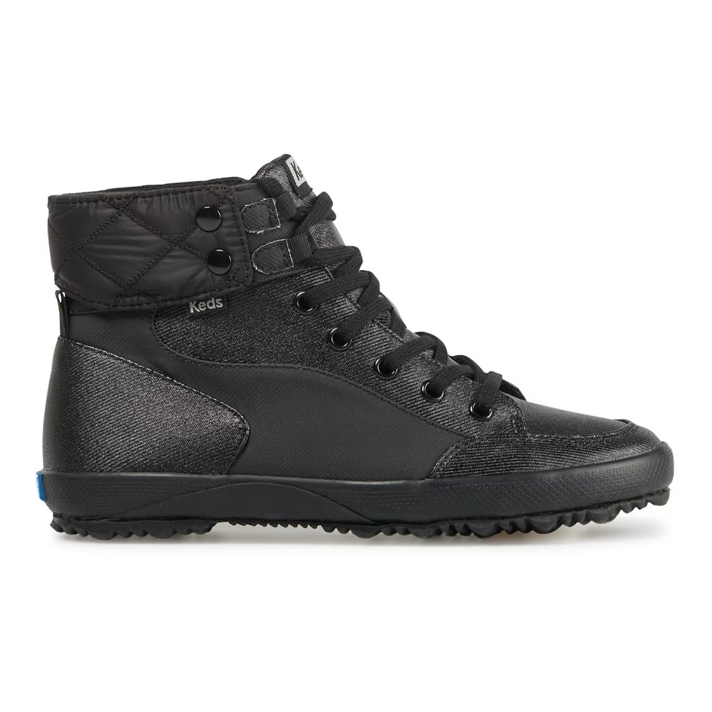 Wide 7.5 Black Water-resistant Keds Boots